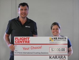 H-E Parts supporting Karara