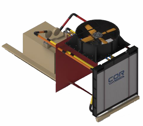 COR Cooling Cooling pack genset