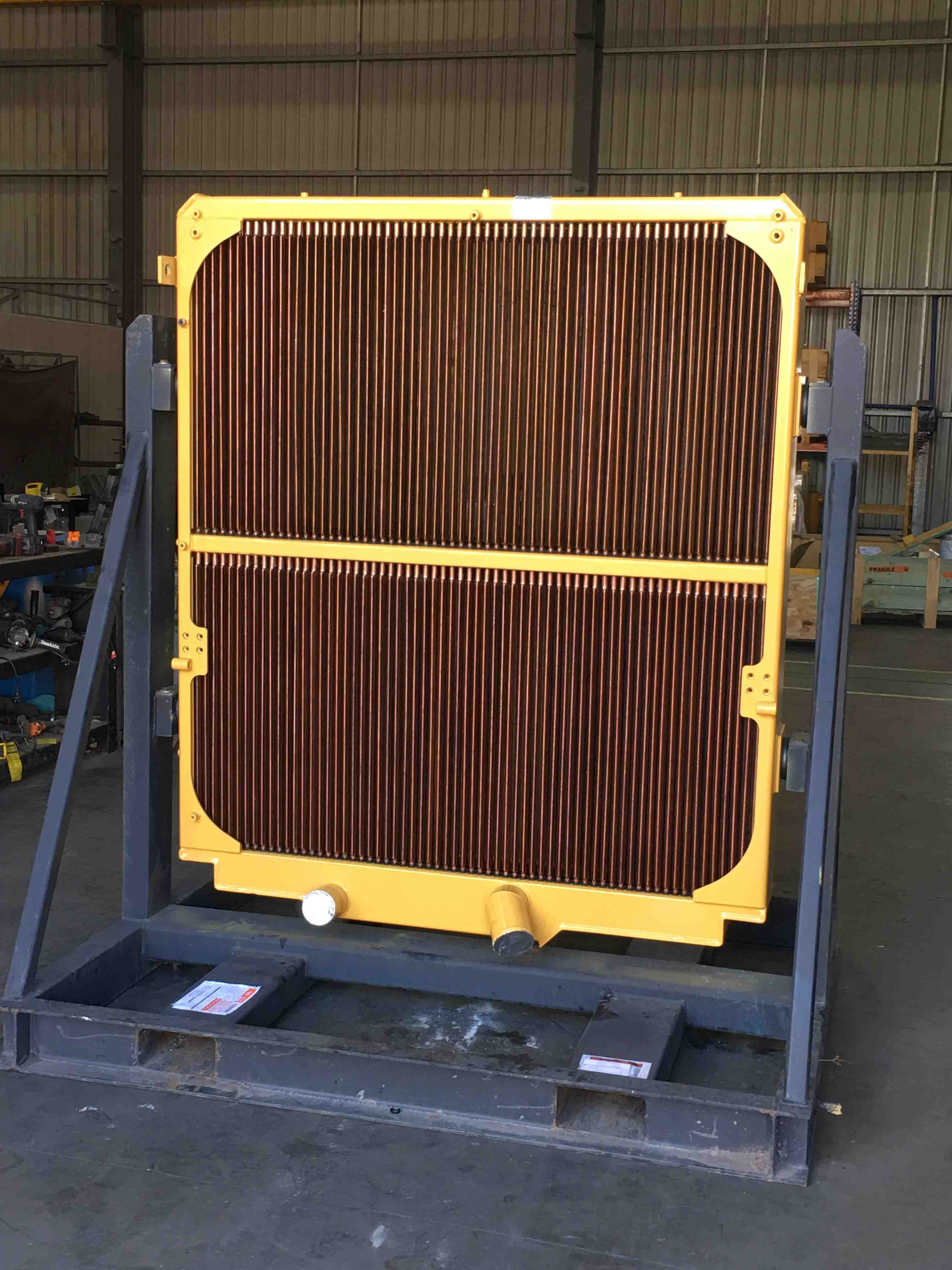 COR Cooling D11T radiator in transport frame