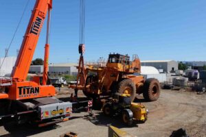 Haul truck Disassembly 